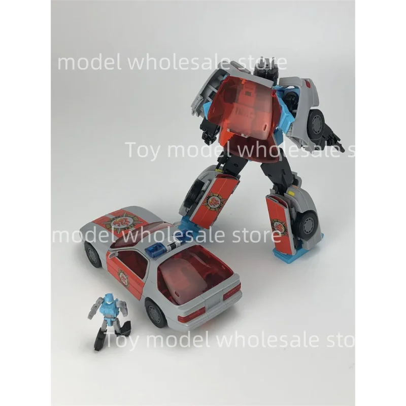 In Voorraad Transformatie Fans Hobby FH MB-13A MB13A Rood Alarm Ace Goshooter Sirene Animatie Versie 3rd Party Headmaster Figuur