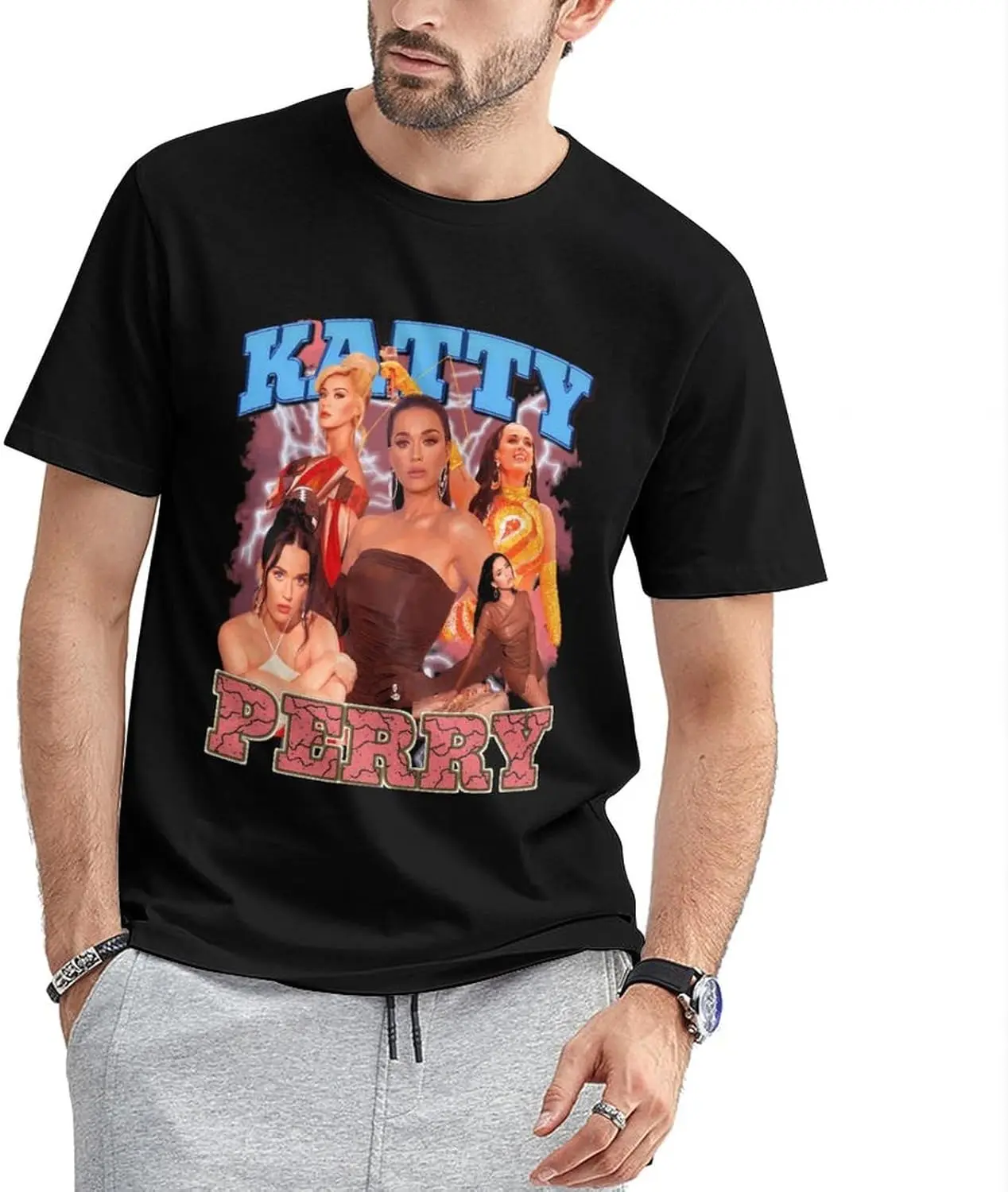 T-Shirt Men's Teen Short Sleeve Crewneck Classic Fashion Tee Shirts Top