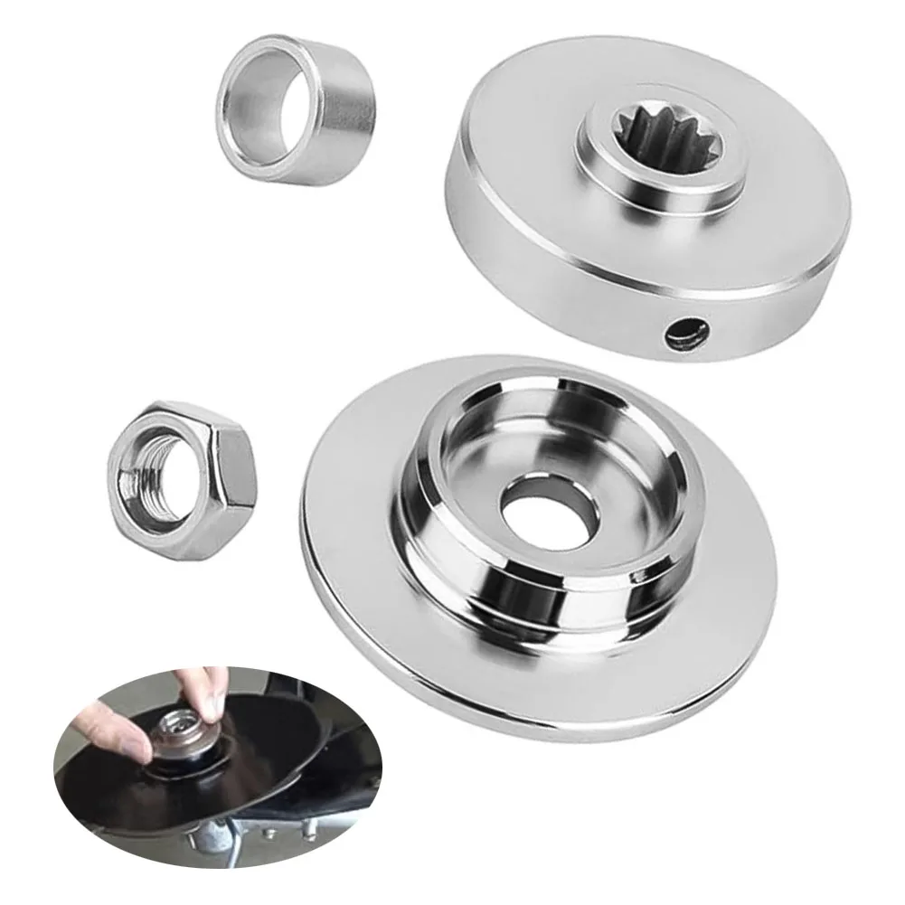 Brush Adapter Kit Aluminum Alloy For For Echo 225 Trimmer Upgrade With 20mm For Arbor Plate Professional Gardening Tool Parts