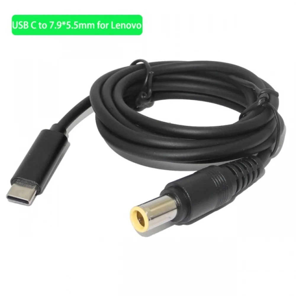 

Type C To DC Laptop Power Adapter Cord PD USB C USB C PD Charging Cable Fast Charging Poratble Laptop Power Adapter Converter