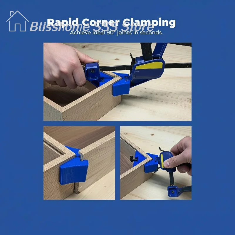 【S】Irwin Quick Grip Bar Clamp Angle Clamp Adapter Heavy Duty Easy One Handed Operation For Woodworking DIY Home Repair Jobs