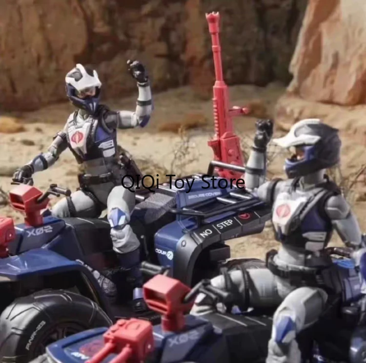 Hasbro Sablet ATV – ensemble neuf et non ouvert avec une poupée de soldat serpent féminin Cobra.