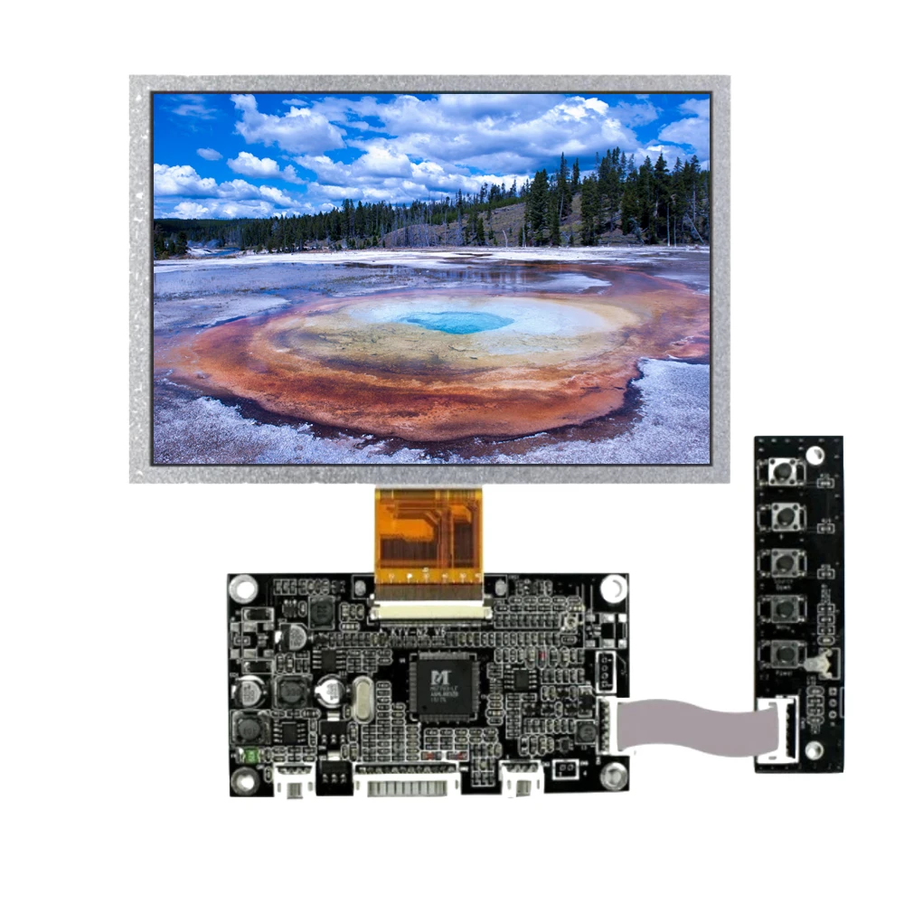 5 "cal ekran TFT LCD AT050TN22 V.1 AT050TN22 V1 640x480 08C wyświetlacz HD ekran z HDMI VGA AV LCD płyta sterowania Panel monitora