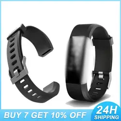 Smart Watch Strap Fashion High Quality Fitness Tracker Motion Monitor Band Smart Watch Band Id115 Plus Bracelet Sports Wearable