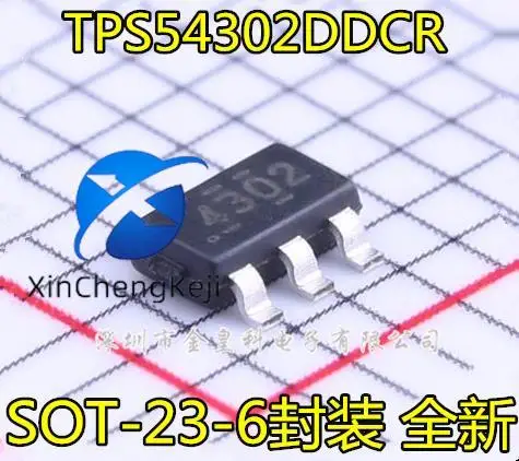 

30 шт. оригинальные новые TPS54302DDR 4302 SOT23-6 регулятор переключателя IC