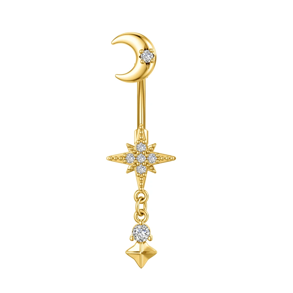 Chain Tassel Dangled Belly Piercing Ring, Gift