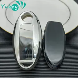 Soft TPU Car Remote Key Case Cover Shell for Nissan Qashqai Juke X-Trail Note Almera Altima Serena Key Protector