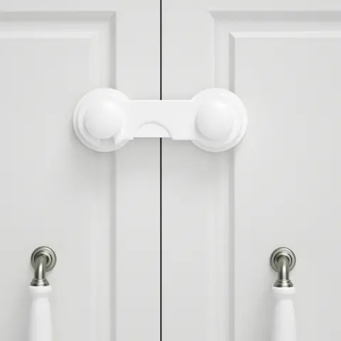 8 best sales बेबी प्रूफ कैबिनेट लॉक - №1