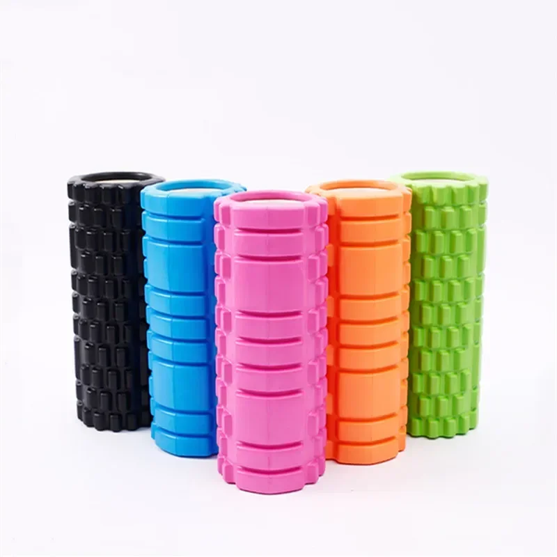 1Pcs 30CM Yoga Muscle Roller Self Massage Tool Yoga Foam Roller High-density  for Gym Pilates Yoga Fitness Gym Equipment