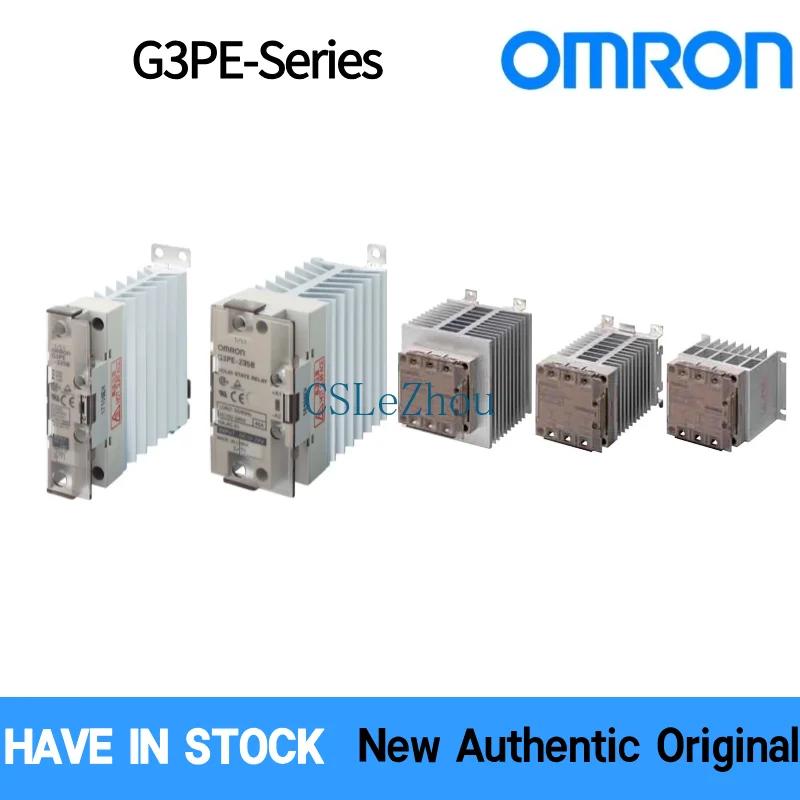 Authentic OMRON G3PE Solid State Relay 215B 225B 235B 245B 515B 525B 535B 545B 15A 45A 240VAC 480VAC