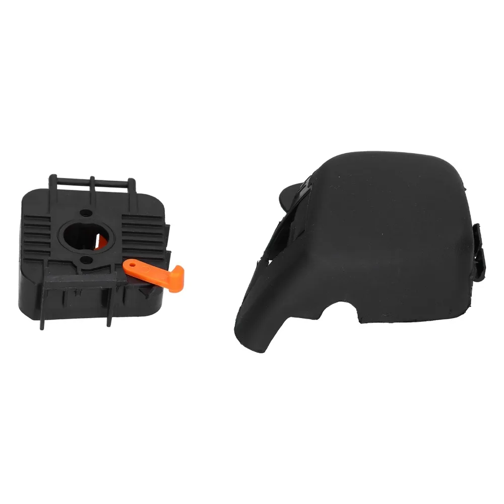 ABS Air Filter Cover With Baffle Compact Throttle Shell Easy to Install Black for STIHL FS45 FS46 FS55 FS38 FS45 FS46 KM55 HL55