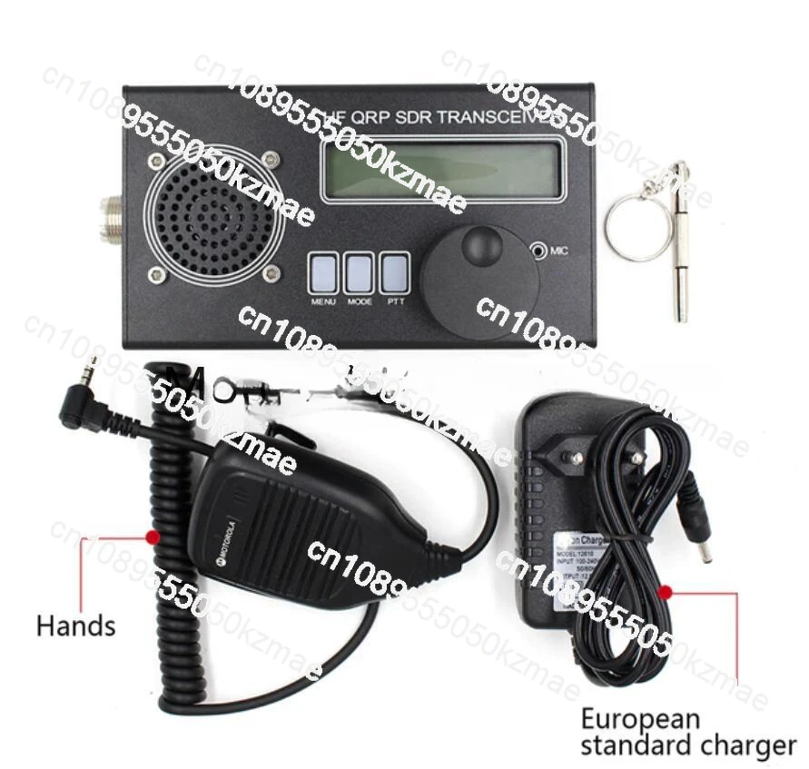 Latest Firmware R1.20W USDX USDR SDR Transceiver 8-band USB, LSB, CW, AM, FM HF SSB QRP Transceiver with  Built-in Battery