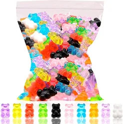 20 Pcs Gummy Bear Nail Charms 3D Nail Decoration Kawaii Candy Bear Charms for Slime Nails DIY Craft Decoration Resin Craft