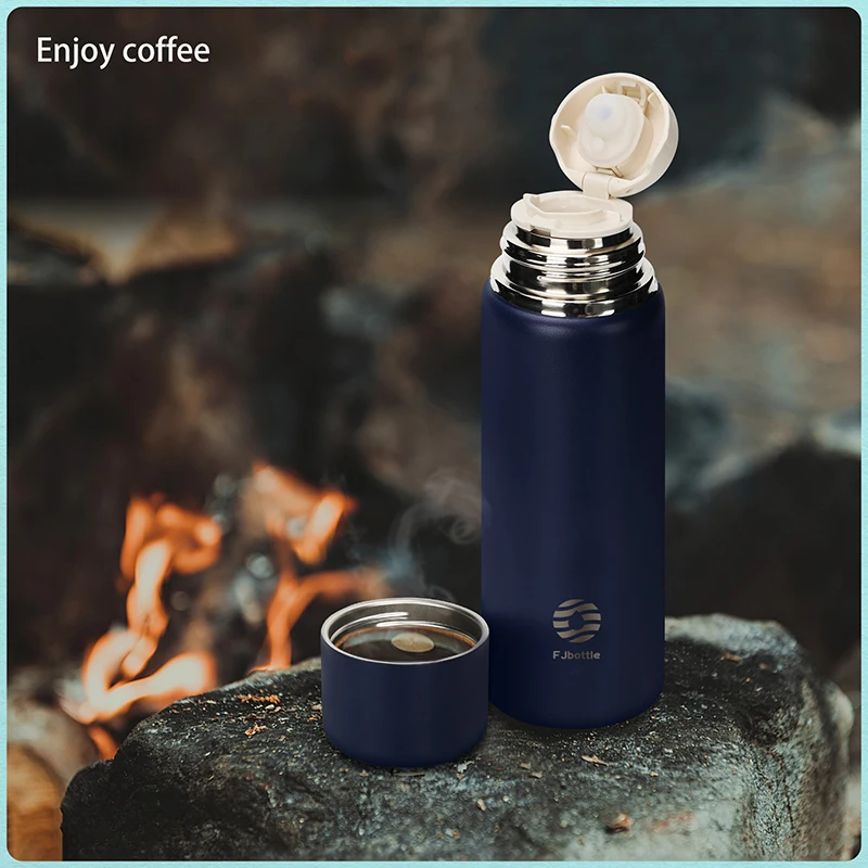 FEIJIAN 316 Stainless Steel Thermos Portable Vacuum Flask Thermo Bottle BPA Free Perfect for Office