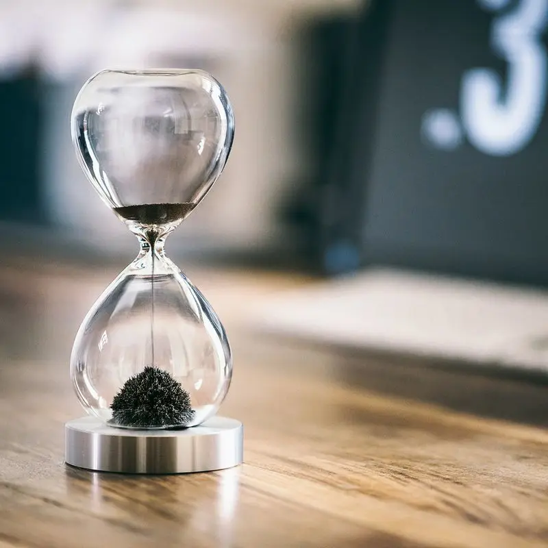 Creative personality hourglass timer 60 minutes quicksand desktop decompression ornament