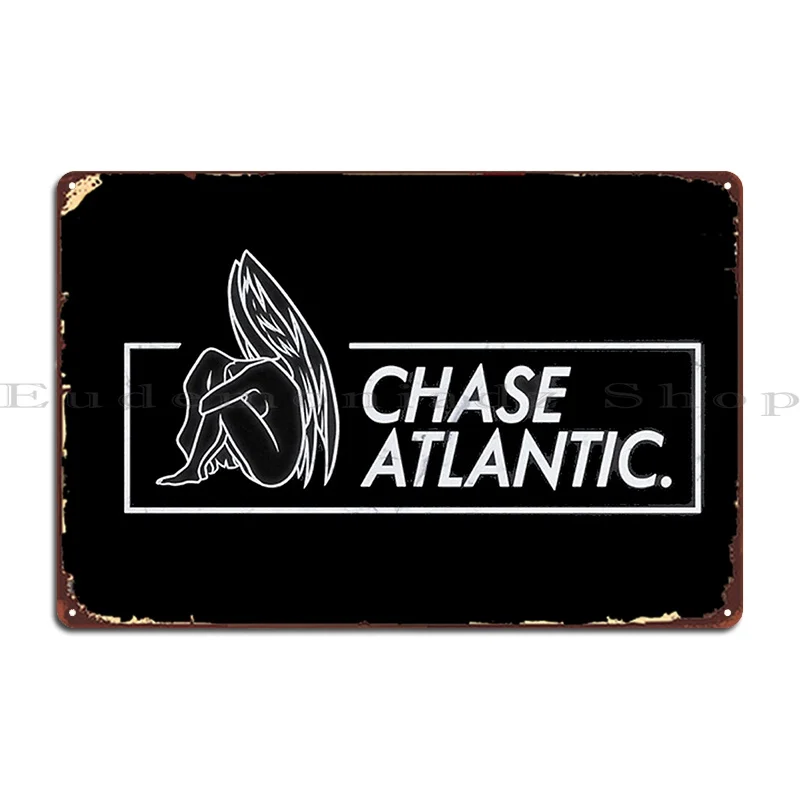 Chase Atlantic Rose Logo Metal Plaque Create Classic Designing Cave Create Tin Sign Poster