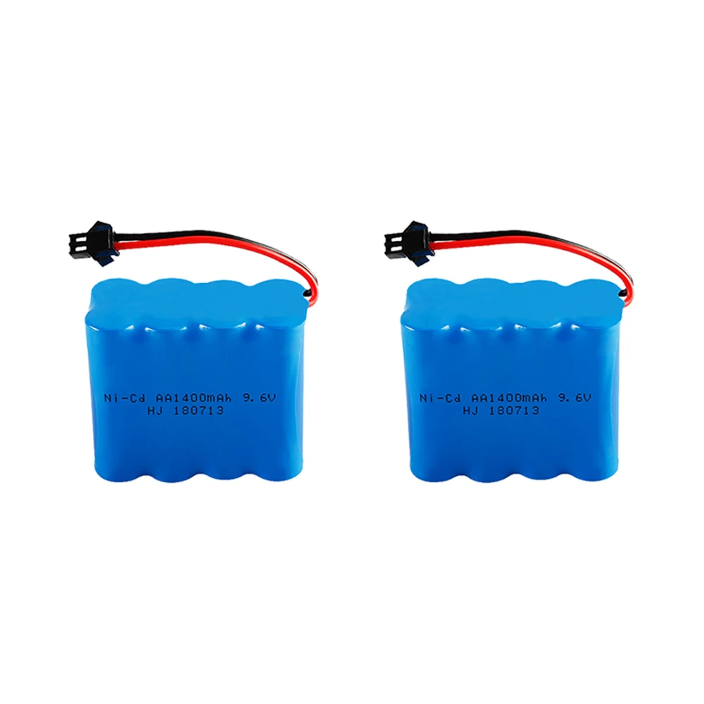 9.6v 1400mah Rc Car Accessories Battery + Cable For rc car rc boat Robot Tank Gunboat Part 9.6 v Ni-Cd Rechargeable Battery Pack