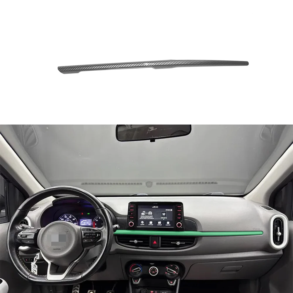 Decorative piece suitable for KIA Picanto central control trim strip