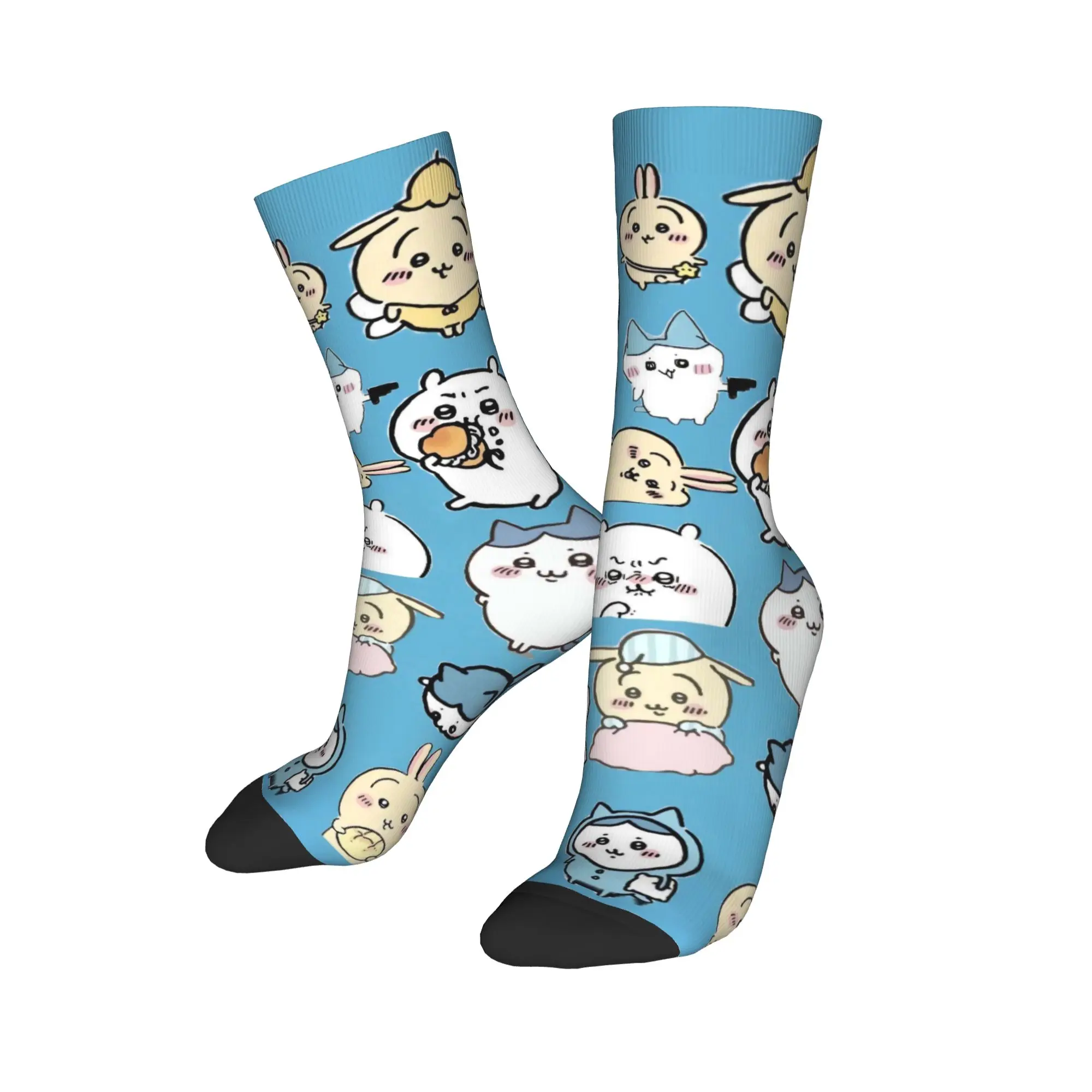 جوارب Chiikawa جوارب كورية للرجال جوارب ناعمة للخريف جوارب تزلج جرافيك مضادة للانزلاق هدية