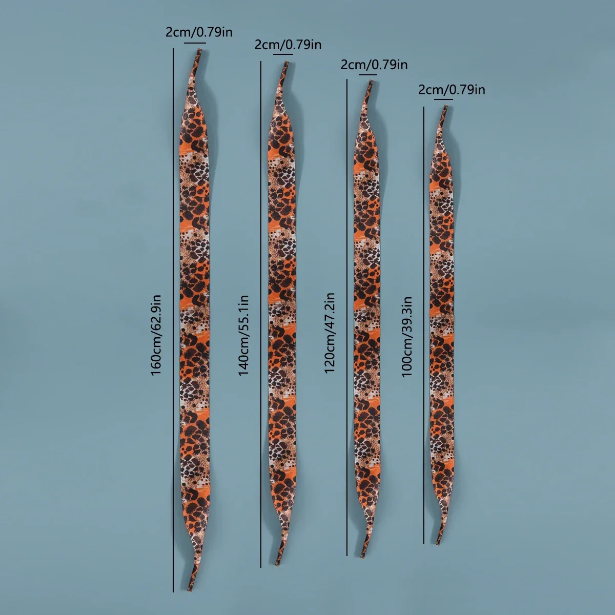 2 سنتيمتر واسعة ليوبارد الطباعة الساتان رباط الحذاء الرجال النساء أربطة الحذاء شخصية الرياضة عادية كرة السلة الجلود حذاء قماش الأربطة