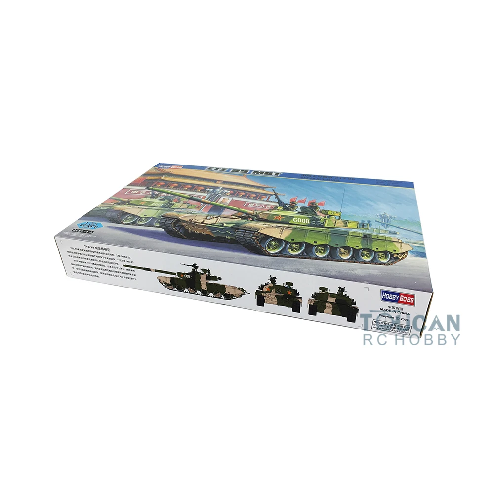 

Hobby Boss 82438 1/35 Chinese PLA ZTZ-99 MBT Main Battle Tank Model Armored Car toys for Collecting TH06447