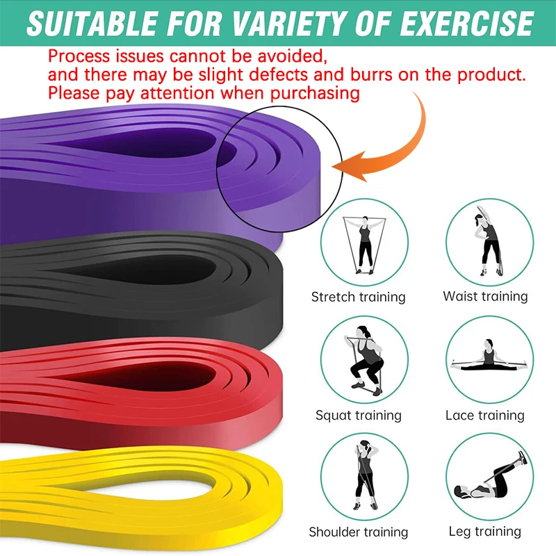 20-230 lbs Coresteady Klimmzug- und Widerstandsbänder – Robuste Gummiband-Schlaufen für Kraft- und Muskelaufbau – Trainingshilfe für Fitness