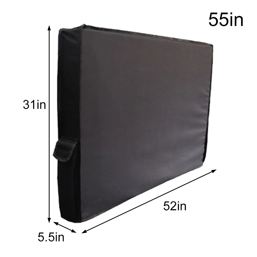 Outdoor TV Cover Featuring 600D Thick Fabric Waterproof and Weather Resistant for Protecting Your TV During Outdoor Use