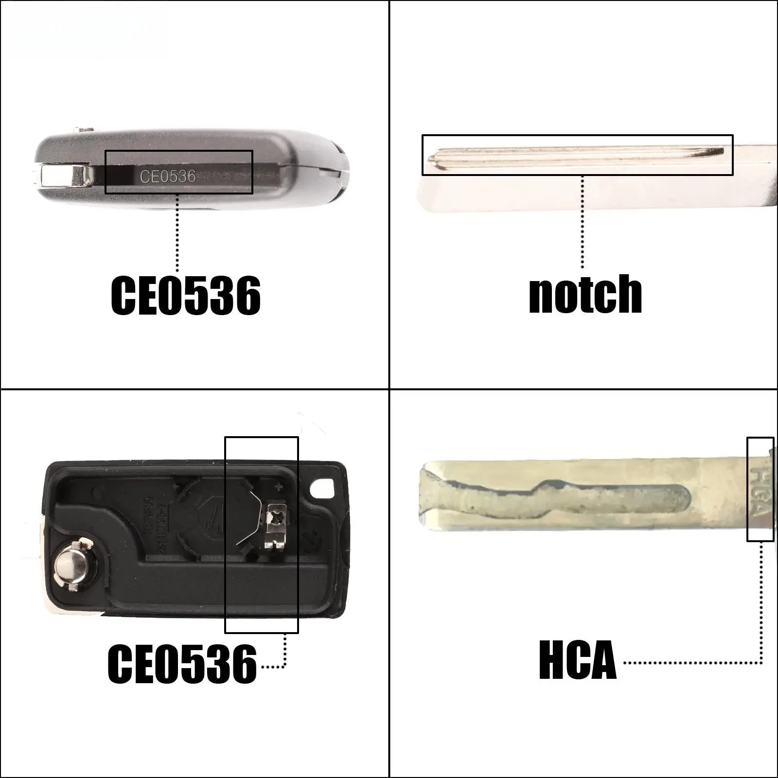 2/3 кнопки для Peugeot 207 307 308 407 607 807 для Citroen C2 C3 C4 C5 C6 Чехол с автоматическим дистанционным управлением Va2/Hu83 CE0523 CE0536