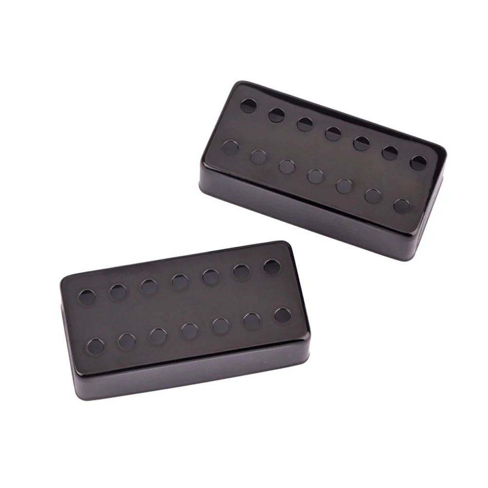 

7 Strings 14 Holes Humbucker Pickup Cover for Electric Guitar (Black) Humbucker cover Electric guitar humbucker cover