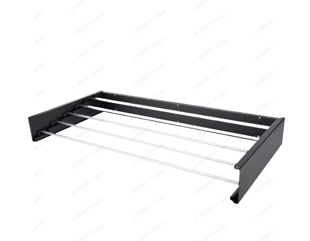 Telescopic hanger Wall-mounted hanger Drying rack Folding wall Extensible tissue hanger