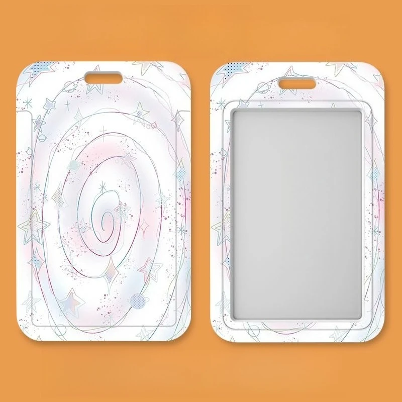 クールスターズ学生キャンパスランヤードカードホルダーKpopアイドルカードコレクションオーガナイザー文房具女性バッジホルダーキーホルダーペンダント