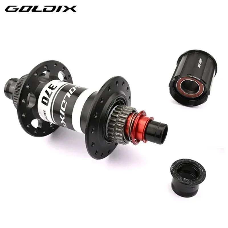 

GOLDIX NEW R370 HG XDR Road Bicycle Hub J-Bend Spoke 28/32 Hole Spiny Wheel 36T Sealed Bearing Central Lock Disc Brake