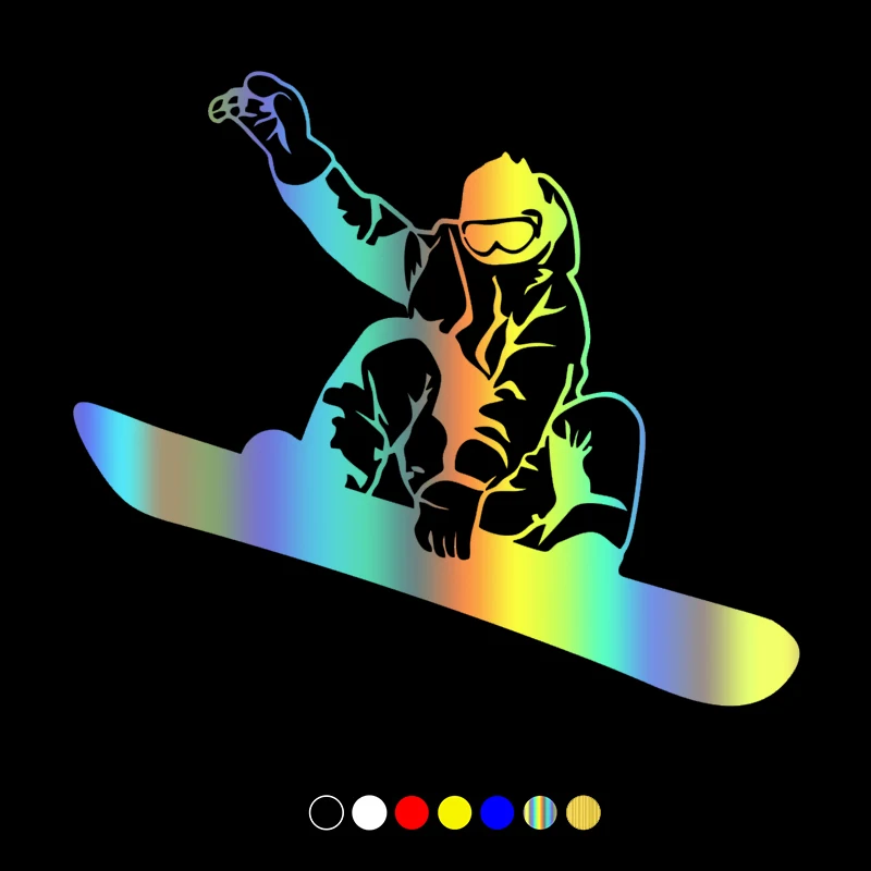 30458# Various Sizes car sticker Snowboard car decal waterproof stickers on car truck bumper rear window vinyl die cut no bg