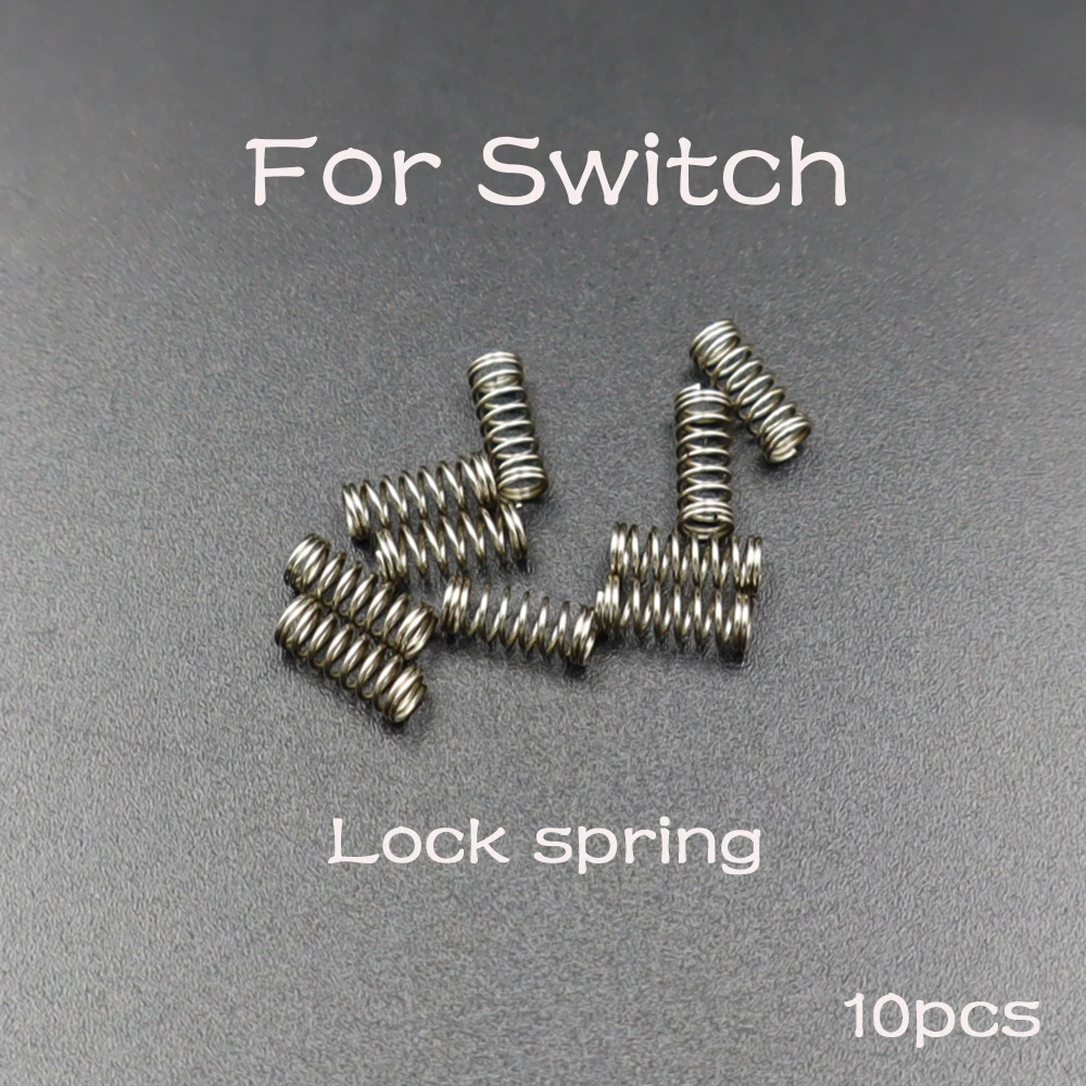 10 ชิ้นซ่อมล็อคหัวเข็มขัดปุ่มฤดูใบไม้ผลิ L R ZL ZR SL SR สําหรับ Nintend SWITCH Joy-CON Joycon NS Controller