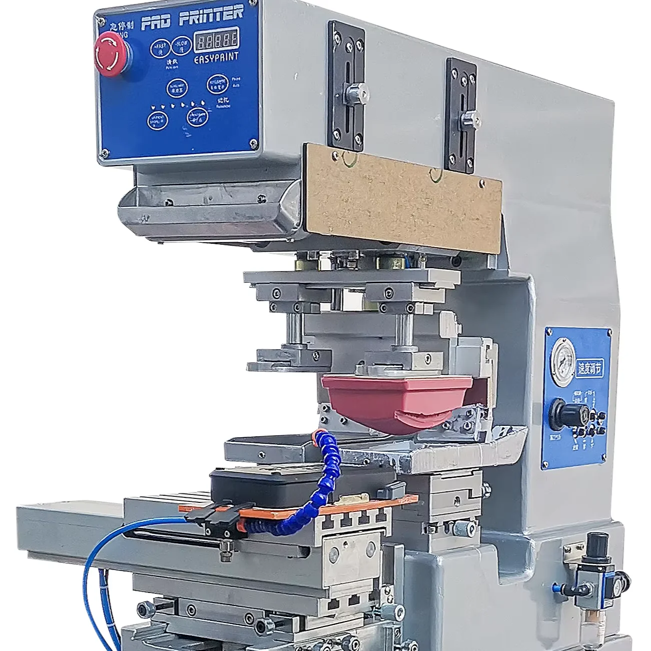 Two-color Shuttle Pad Printing Machine Converted to Roller Printing Semi-automatic Hot-selling Model  and Matching Consumables