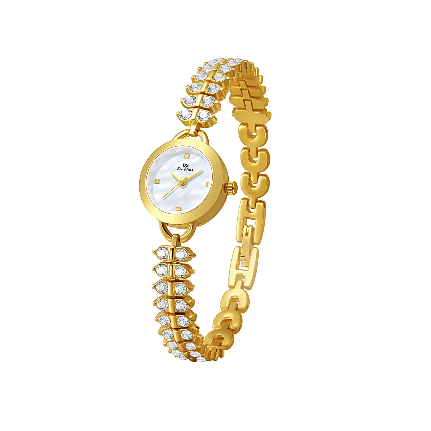 الساعات والاكسسوارات الجديدة الخفيفة الفاخرة الرائعة الصغيرة الذهب شرابة الرجعية الراقية ووتشا هدية لساعة الكوارتز النسائية العصرية #5