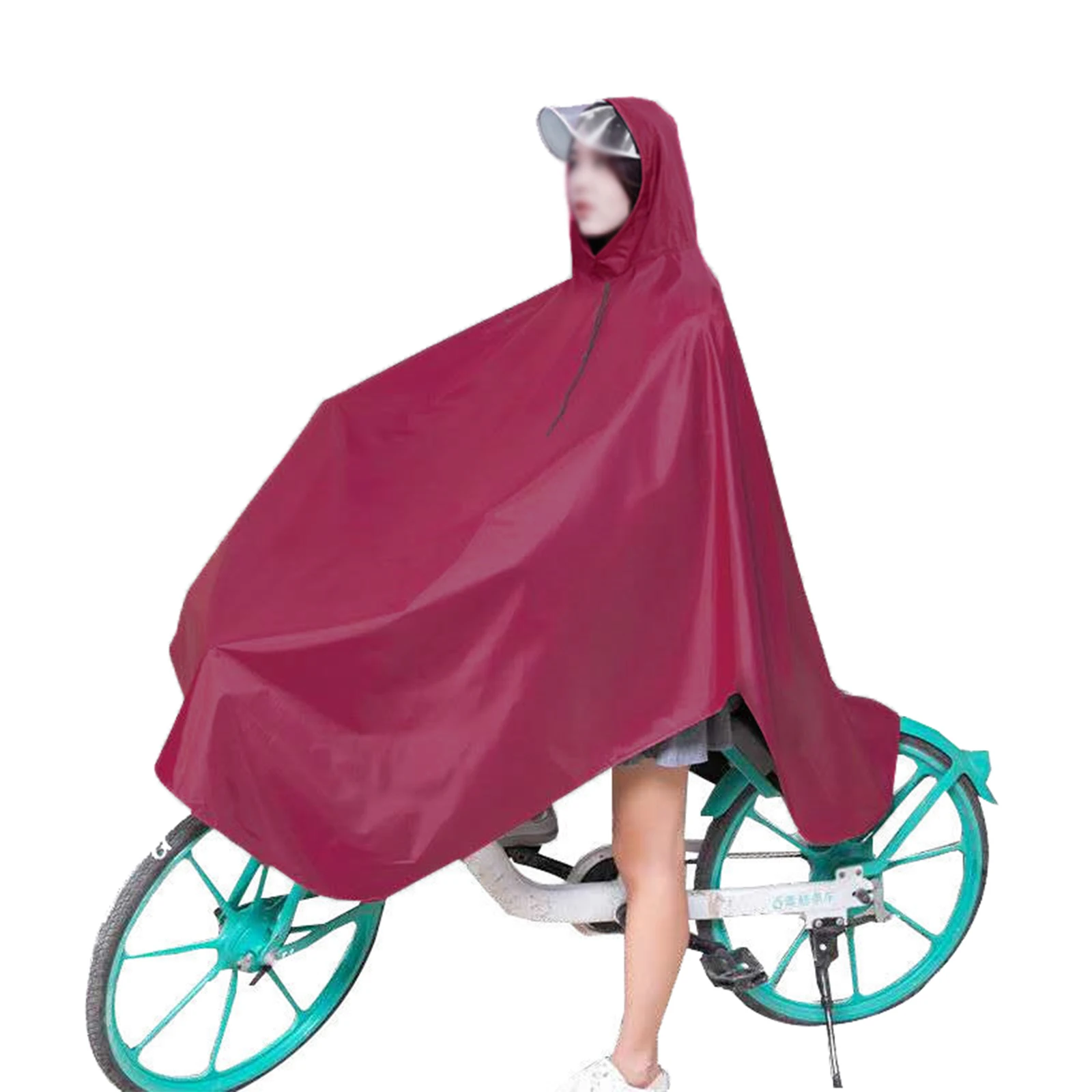 High Quality Cycling Bicycle Bike Raincoat Electric Scooter Single Ride EVA Rainwear Windproof Rain Jacket Fishing Raincoat