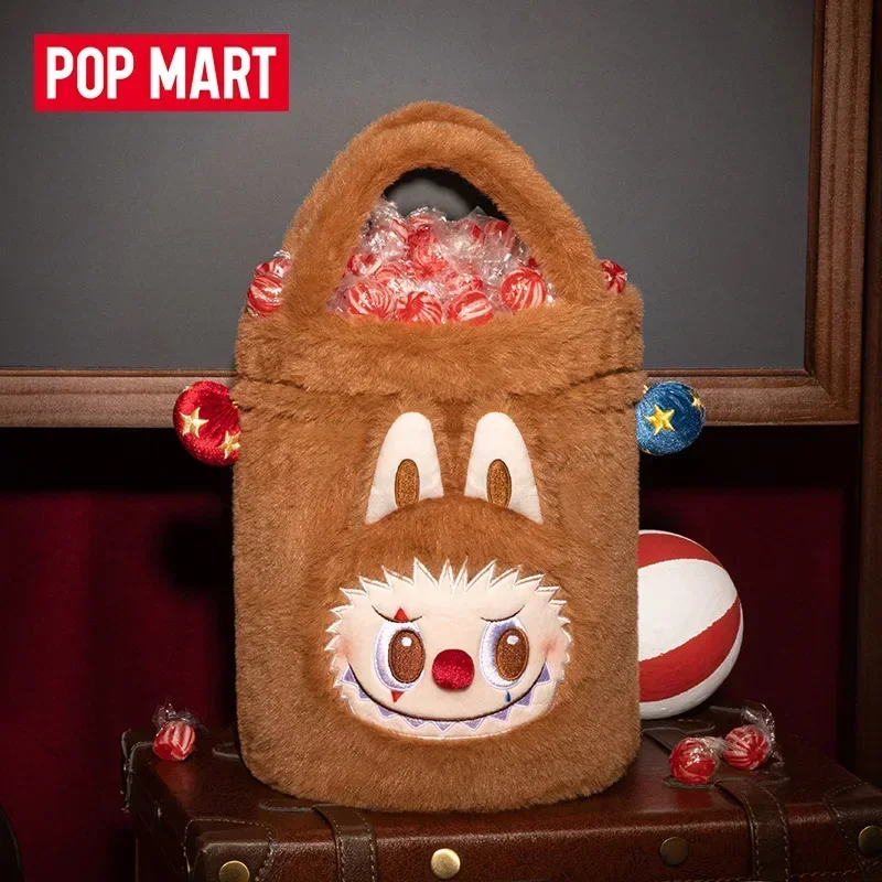 

POP MART WHY SO SERIOUS Подлинная LABUBU Кошелек или жизнь Плюшевая сумка Mystery Box Подлинная слепая коробка Guess Bag Орнамент Статуэтки для дома