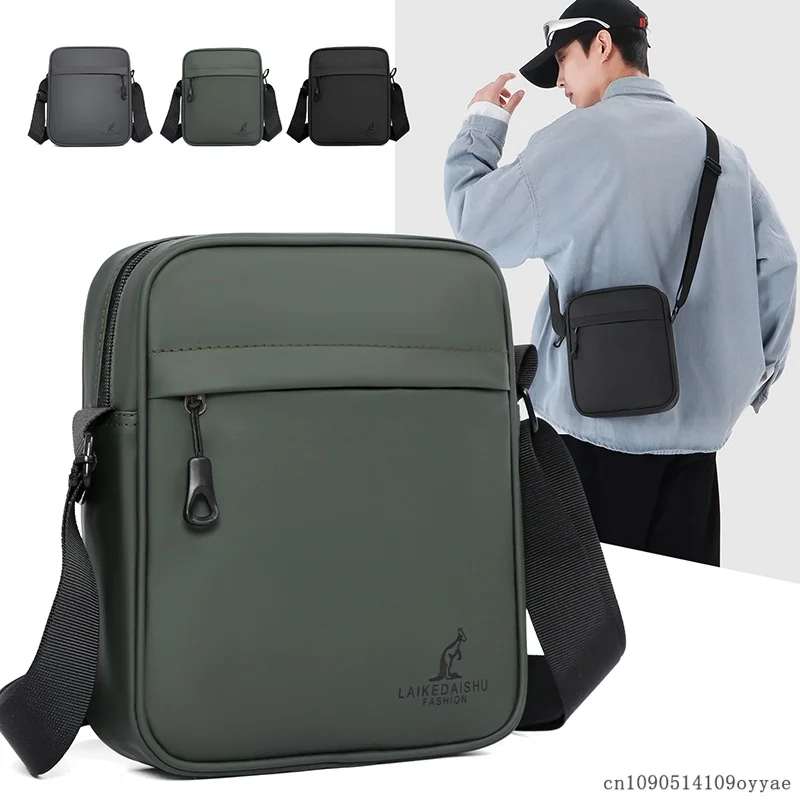 

Новая нейлоновая полиэстеровая сумка через плечо, мужская сумка через плечо с длинным ремнем, минималистичная сумка-тоут, легкие сумки для мобильных телефонов