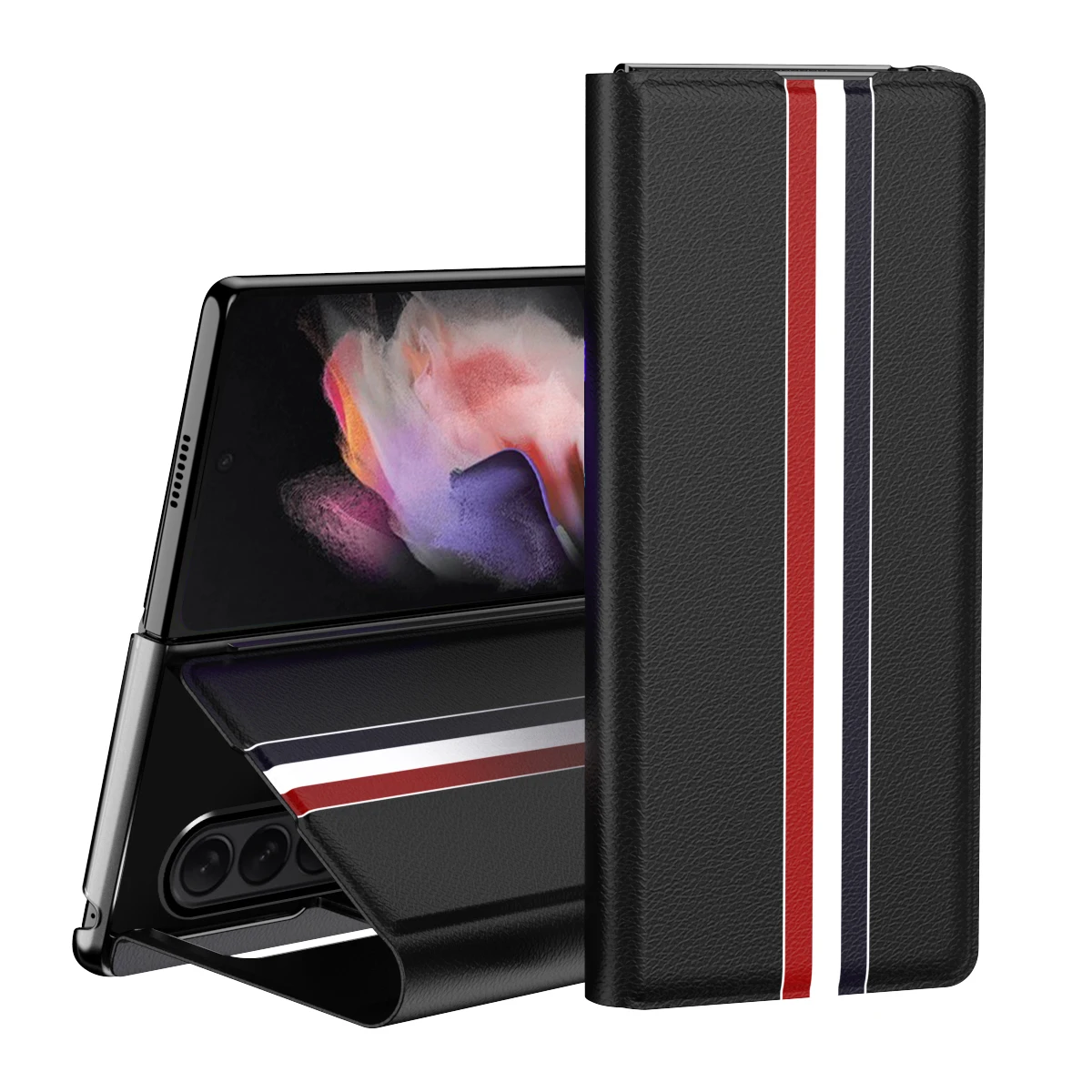 Für Samsung Z Fold 4 3 5 6 2 Fold5 Fold6 Ganzkörper Leders chutz Coque Case für Samsung Galaxy Z Fold4 Fold3 Fold 3 4 5g