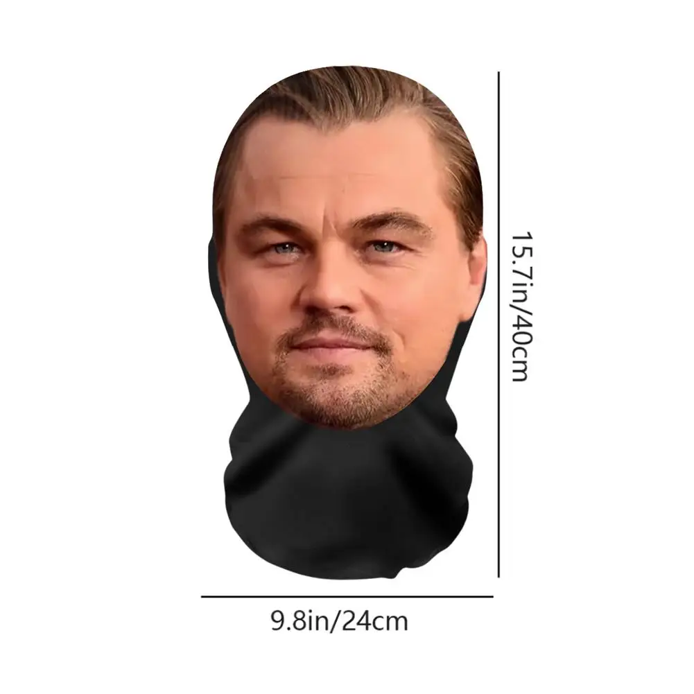 3D Mask Balaclava Hat Facial Performance Parody Prank Headgear Seamless Kanye Face Mask Celebrity Face Hip Hop Hood