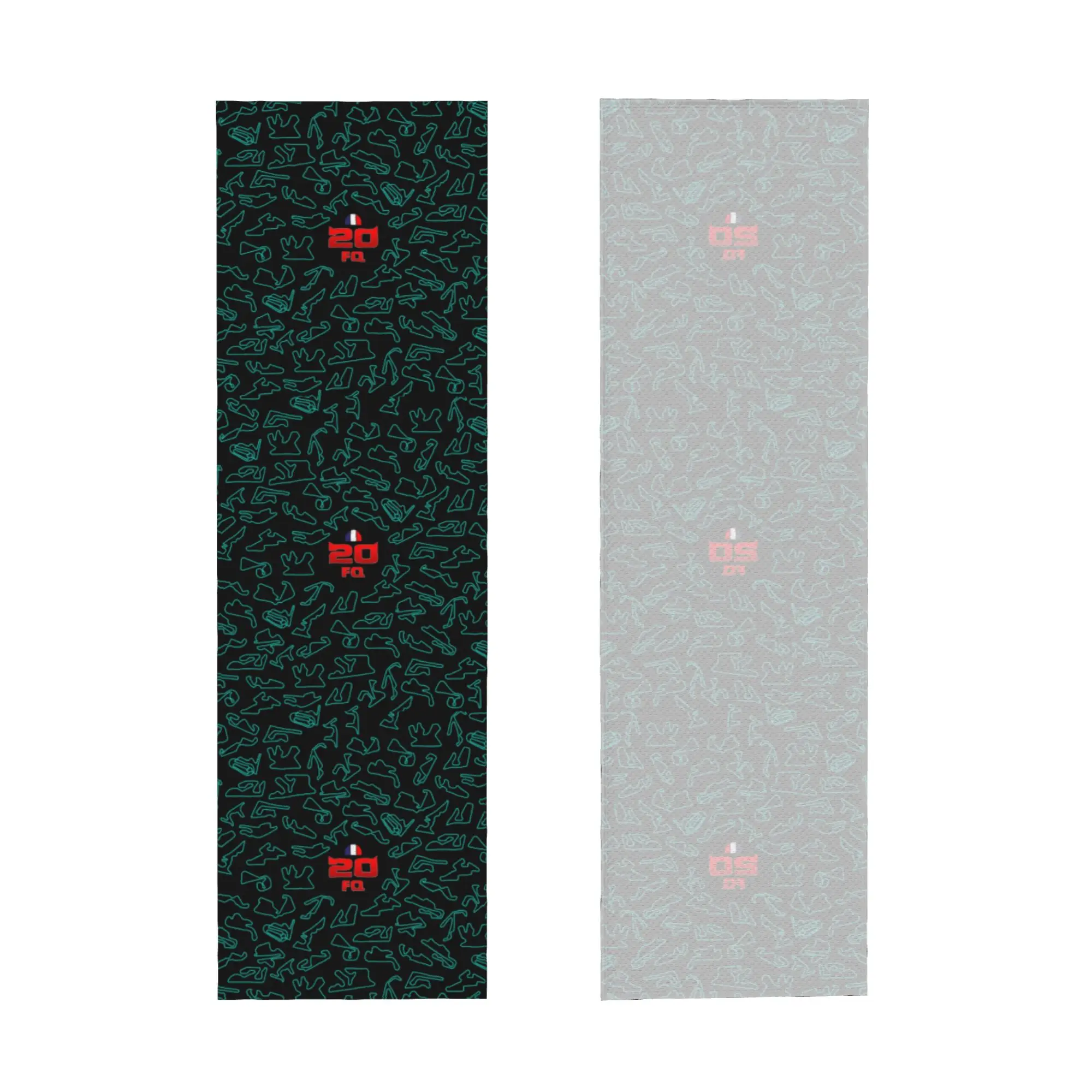 Fabio Quartararo Cold Exercise Towel  El Diablo Pattern Circuits Super Soft Breathable Instant Cooling Towel  Beach Towels