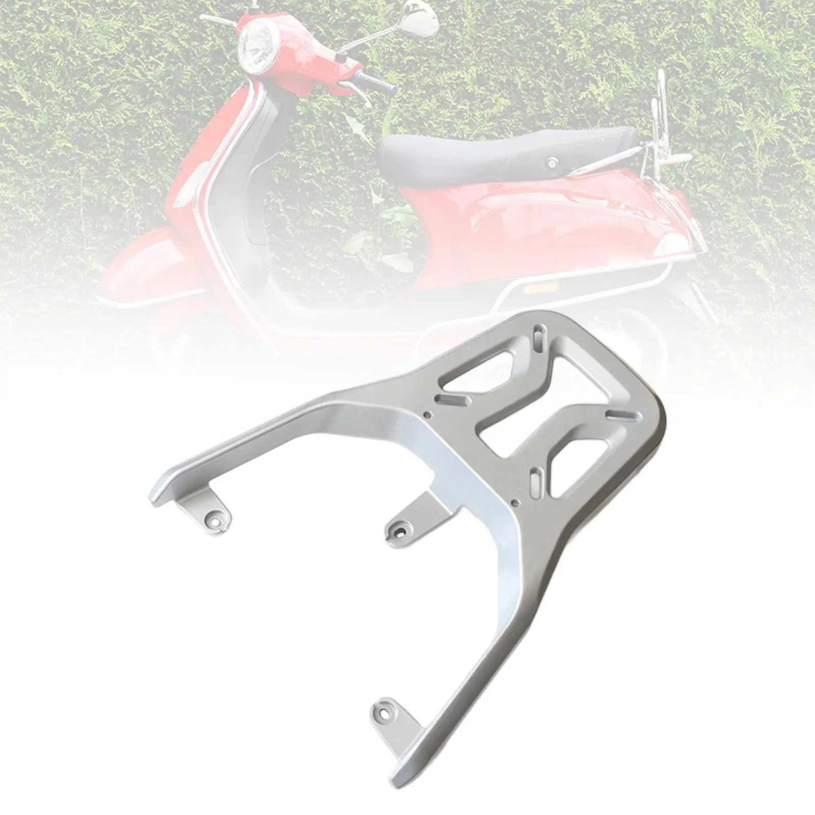 헤비 듀티 알루미늄 합금 리어 러기지 랙 캐리어 유니버설 바이크 랙 모터사이클 수납용 교체품