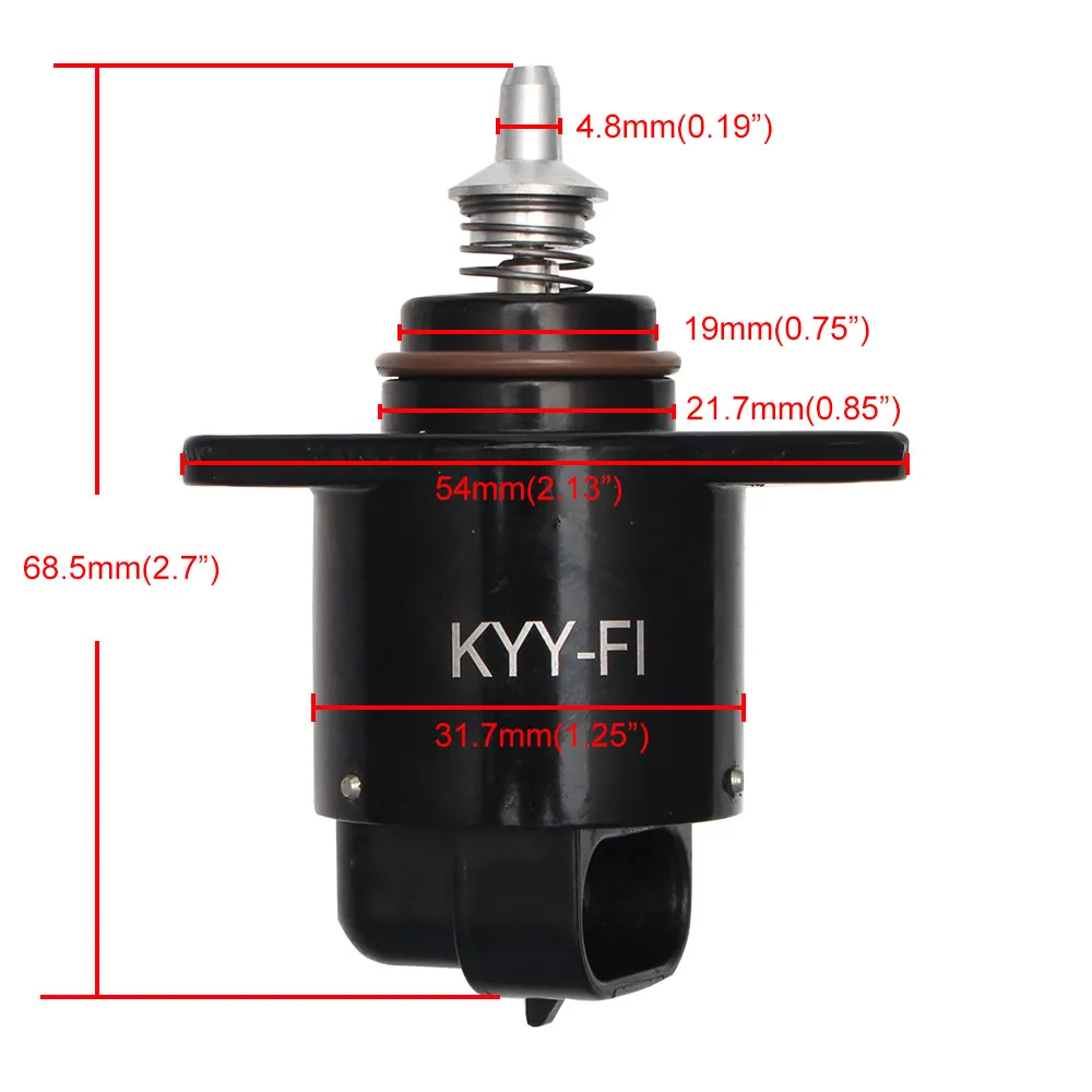SE02 26178 Motorcycle Idle Speed Motor IAC Idle Air Control Valve