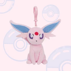 Pokemon Eevee Plush Toy Anime Keychain Cartoon & Cute Doll keyring Soft And Comfortable Backpack Pendant Children's Toy