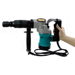 1200W Electric Hammer Drill Heavy Duty Rotary Drill Swivel Demolition Hammer 1500RPM Industrial Grade Concrete Demolition Hammer