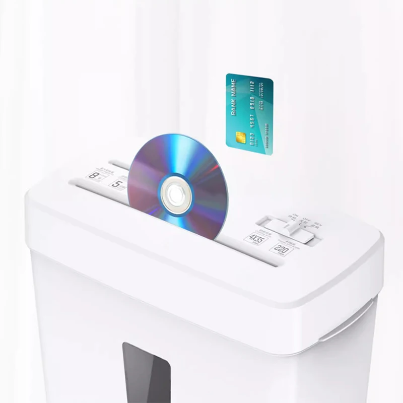 Paper shredder small household shredder office mini shredder DS02 electric paper shredding artifact commercial high-power shredd