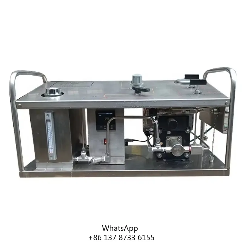 High Pressure Pneumatic Hydrostatic Testing Pump Equipment