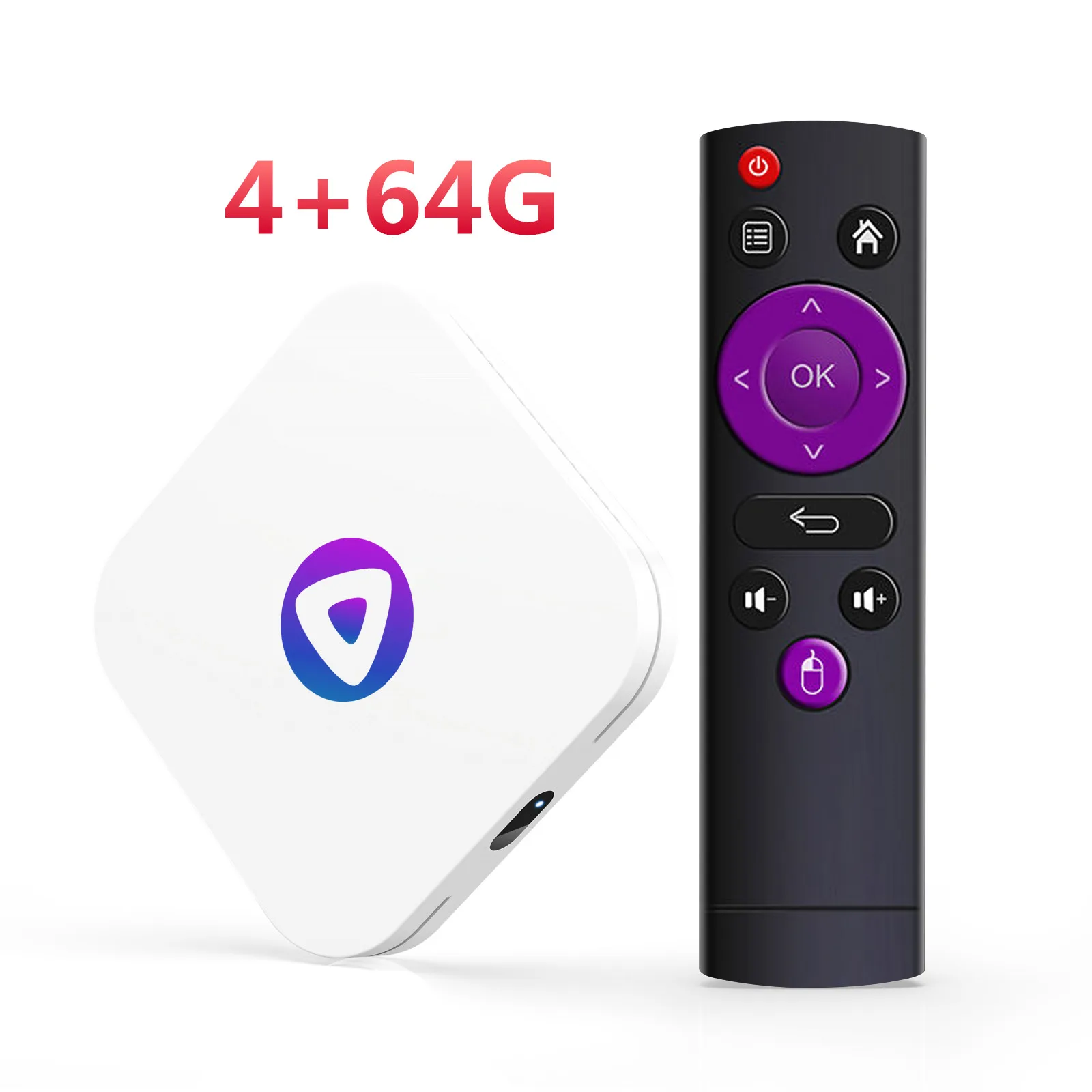 M1 4+64G Smart TV Box Android 13 Rockchip 3528 Quad 4K 8K Video Dual WIFI6 Set Top Box H.265 Bluetooth-compatible 4.0 Player