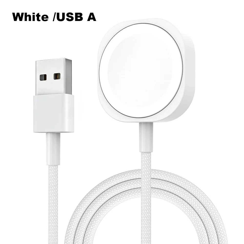 Neues magnetisches kabelloses USB-Schnellladegerät Typ C-Ladekabel für Apple Watch Serie 10, 9, 8, 7, 6, 5, 4, 3, 2, 1, Ultra Edition iWatch